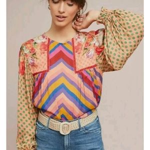 ANTHROPOLOGIE top || XS
